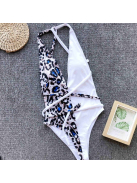  Blue Panther Beach szett - Egyrészes alakformáló fürdőruha + strandkimonó