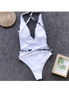  Blue Panther Beach szett - Egyrészes alakformáló fürdőruha + strandkimonó