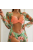Pastel Paradise - 2 részes bikini szett strandkimonóval -  Barackrózsaszín