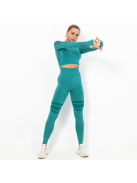 Magnifiqua  Hosszú Ujjú, Fitness edzőszett (sötétzöld)