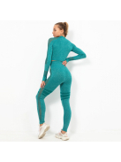 Magnifiqua  Hosszú Ujjú, Fitness edzőszett (sötétzöld)