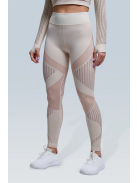 Second Skin  Hosszú Ujjú, Fitness edzőszett (bézs)