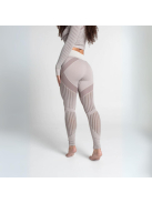 Second Skin  Hosszú Ujjú, Fitness edzőszett (karamell)