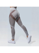 Second Skin  Hosszú Ujjú, Fitness edzőszett (karamell)