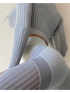 Second Skin  Hosszú Ujjú, Fitness edzőszett (világosszürke)