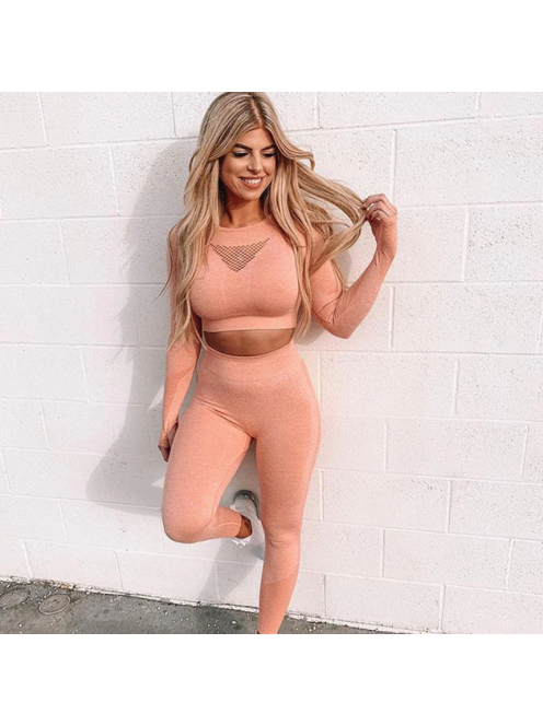 Warrior fitness edzőszett (peachy pink)