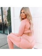 Warrior fitness edzőszett (peachy pink)