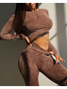 ShapeShifter fitnesz szett (rozsdabarna)