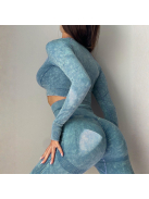 ShapeShifter fitnesz szett, két részes női sport szett (mentazöld)