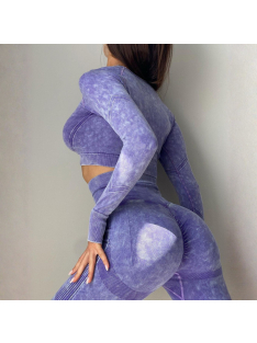 ShapeShifter fitnesz szett, két részes női sport szett (orgonalila)