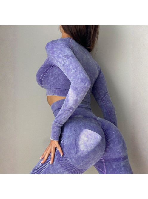 ShapeShifter fitnesz szett, két részes női sport szett (orgonalila)