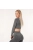 OnDuty női Fitness Edzőszett | Leggings & Hosszú Ujjú, Fitness felső (antracit)