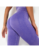 OnDuty női Fitness Edzőszett | Leggings & Hosszú Ujjú, Fitness felső (orgonalila)