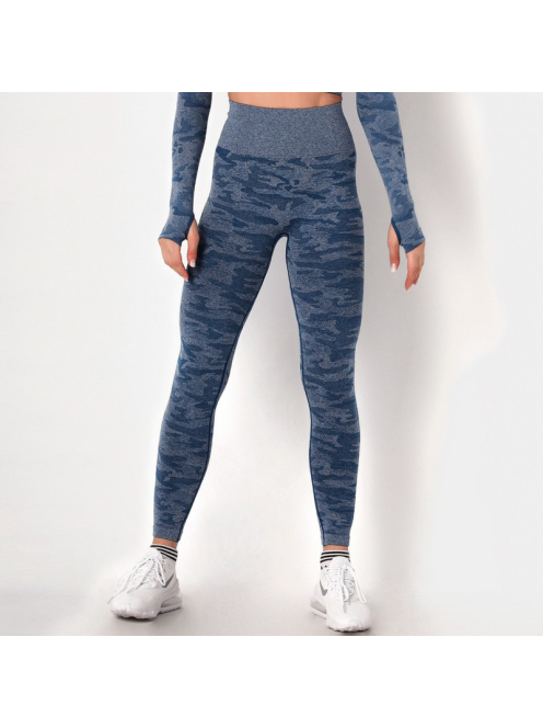  Army Blue, 2 részes terepmintás női edző szett  (pasztell kék)