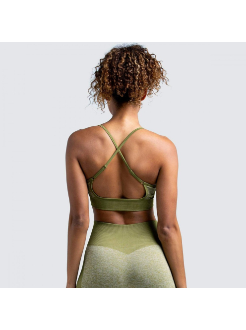 Varrásnélküli alakformáló fitnesz szett (olivazöld)