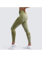 Varrásnélküli alakformáló fitnesz szett (olivazöld)