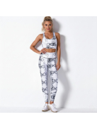 Kígyómintás 2 részes fitnesz szett