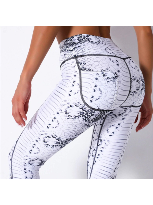 Kígyómintás 2 részes fitnesz szett