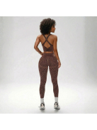 Brownie Leopard - Párducmintás fitnesz edzőszett 