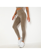 OnDuty női Fitness Edzőszett | Leggings & Top (tejeskávé)