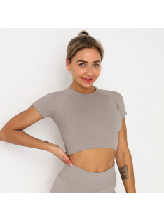 BreezFit női nyári Fitness Edzőszett (Bors)