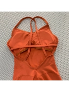 So Simple | Nyitott hátú | Fitness és jóga overál (terracotta)