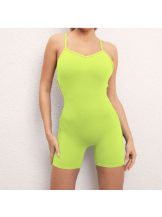   So Simple Mini | Nyitott hátú | Fitness és jóga minioverál (neonsárga)