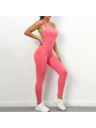 Balanced Body - Nyitott hátú - Fitness és jóga overál (melange görögdinnye)