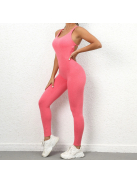 Balanced Body - Nyitott hátú - Fitness és jóga overál (melange görögdinnye)