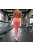 Balanced Body - Nyitott hátú - Fitness és jóga overál (melange korallrózsaszín)