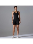 Flexy Flow Mini- Nyitott hátú - Fitness és jóga minioverál (fekete)