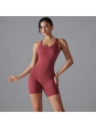 Flexy Flow Mini- Nyitott hátú - Fitness és jóga minioverál (borvörös)