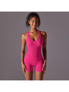Pro Play - Nyitott hátú - Fitness és jóga overál (pink)