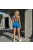 Pro Play - Nyitott hátú - Fitness és jóga overál (tengerkék)
