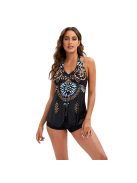 Etnic Mandala Tankini - Plus Size!  női fürdőruha