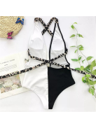 Monaco's Contrast egyrészes alakformáló fürdőruha