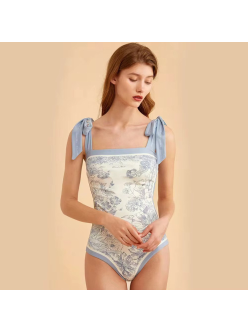 Vintage French | Kifordítható különleges egyrészes fürdőruha