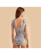 Vintage French | Kifordítható különleges egyrészes fürdőruha