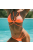 BombShell Bandage brazil fazonú | Kétrészes bikini szett (neon narancs) 