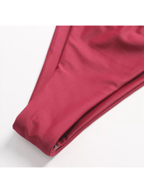 BombShell Bandage brazil fazonú | Kétrészes bikini szett (burgundivörös)