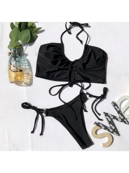 Midnight Lagoon  - Egyedi felsőrész kialakítású bikini