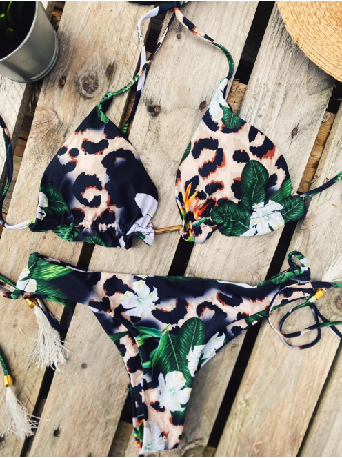 Jungle Lily | Kétrészes bikini szett 