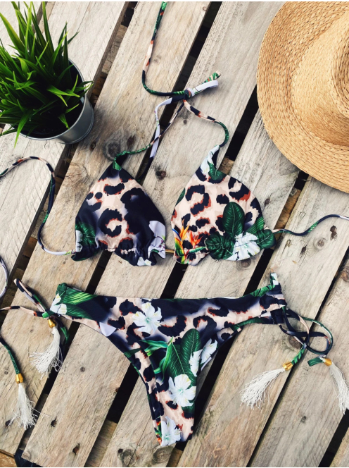 Jungle Lily | Kétrészes bikini szett 
