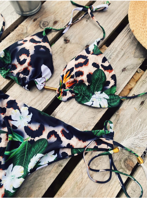 Jungle Lily | Kétrészes bikini szett 