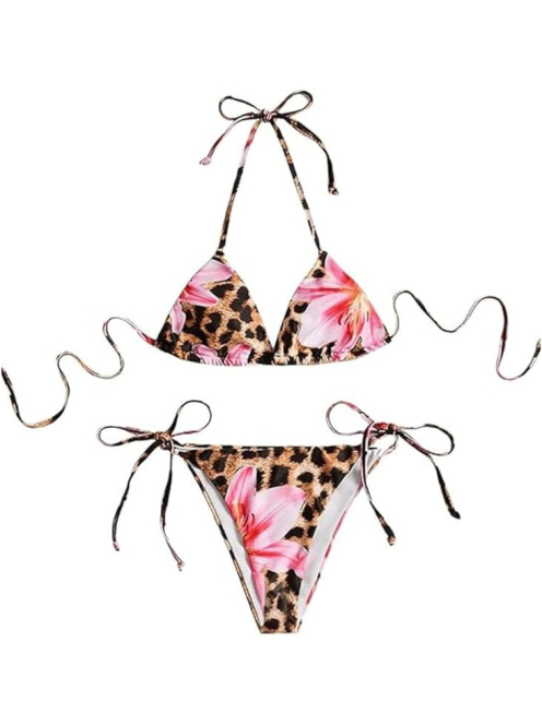 Wild Lilies - Háromszög bikini 