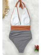 Cote d'azur Terracotta egyrészes fürdőruha