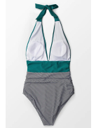 Cote d'azur Emerald Green egyrészes fürdőruha