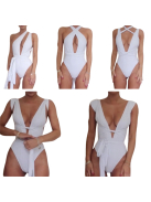 Snow white  -Variálható megkötős egyrészes fürdőruha
