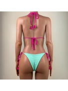 Scrunch Butt!  - Emerald vs Pink | Kétrészes bikini szett 