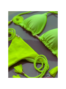 Scrunch Butt ! - Neon Lime | 2 részes bikini szett